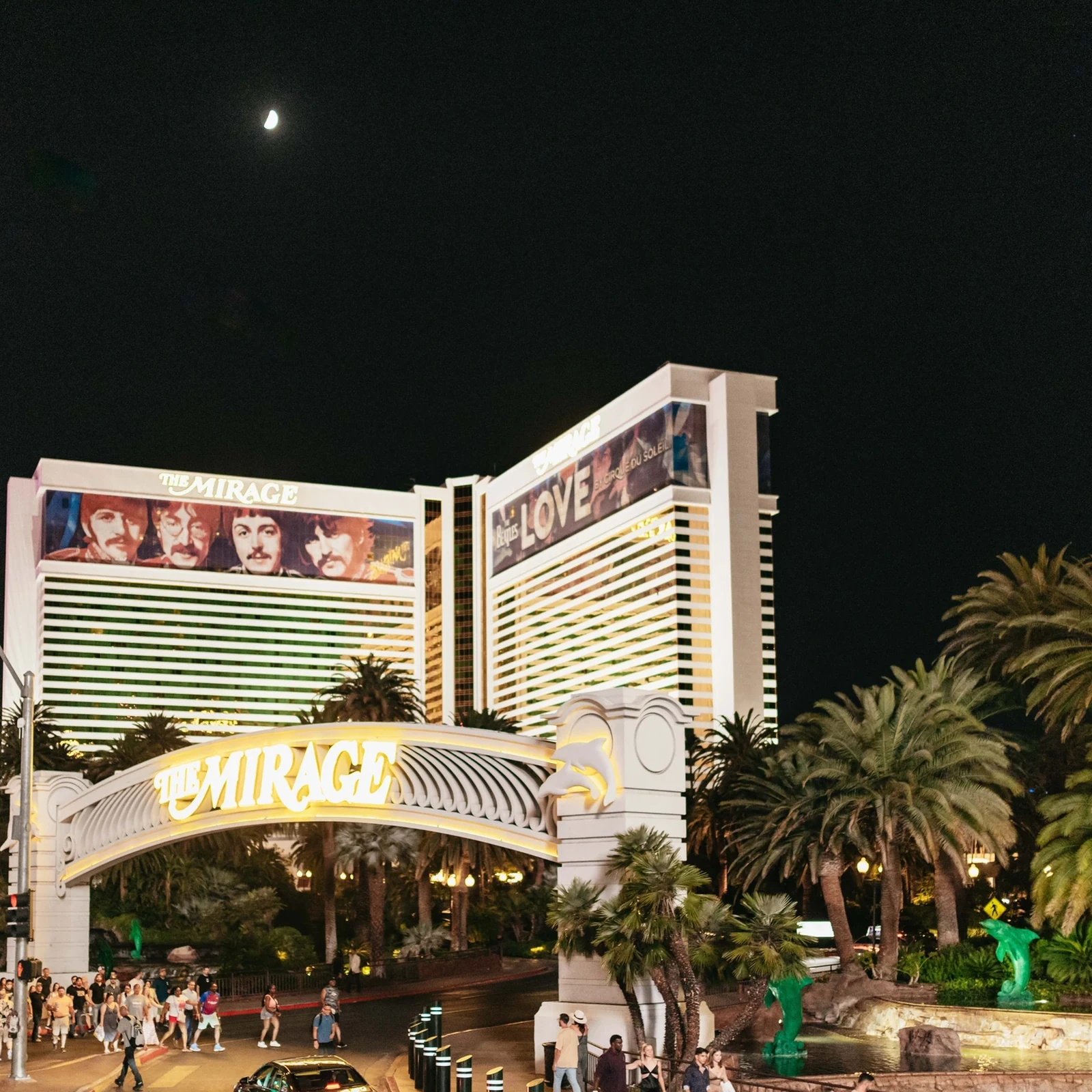 Las Vegas Nachttour im offenen Doppeldeckerbus