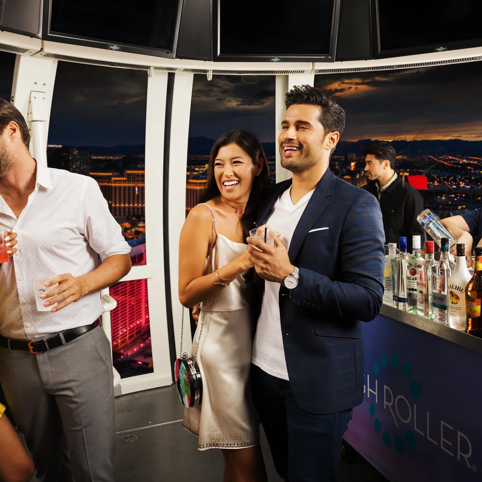 High Roller Happy Half Hour Las Vegas: Open Bar & 360°-Panorama