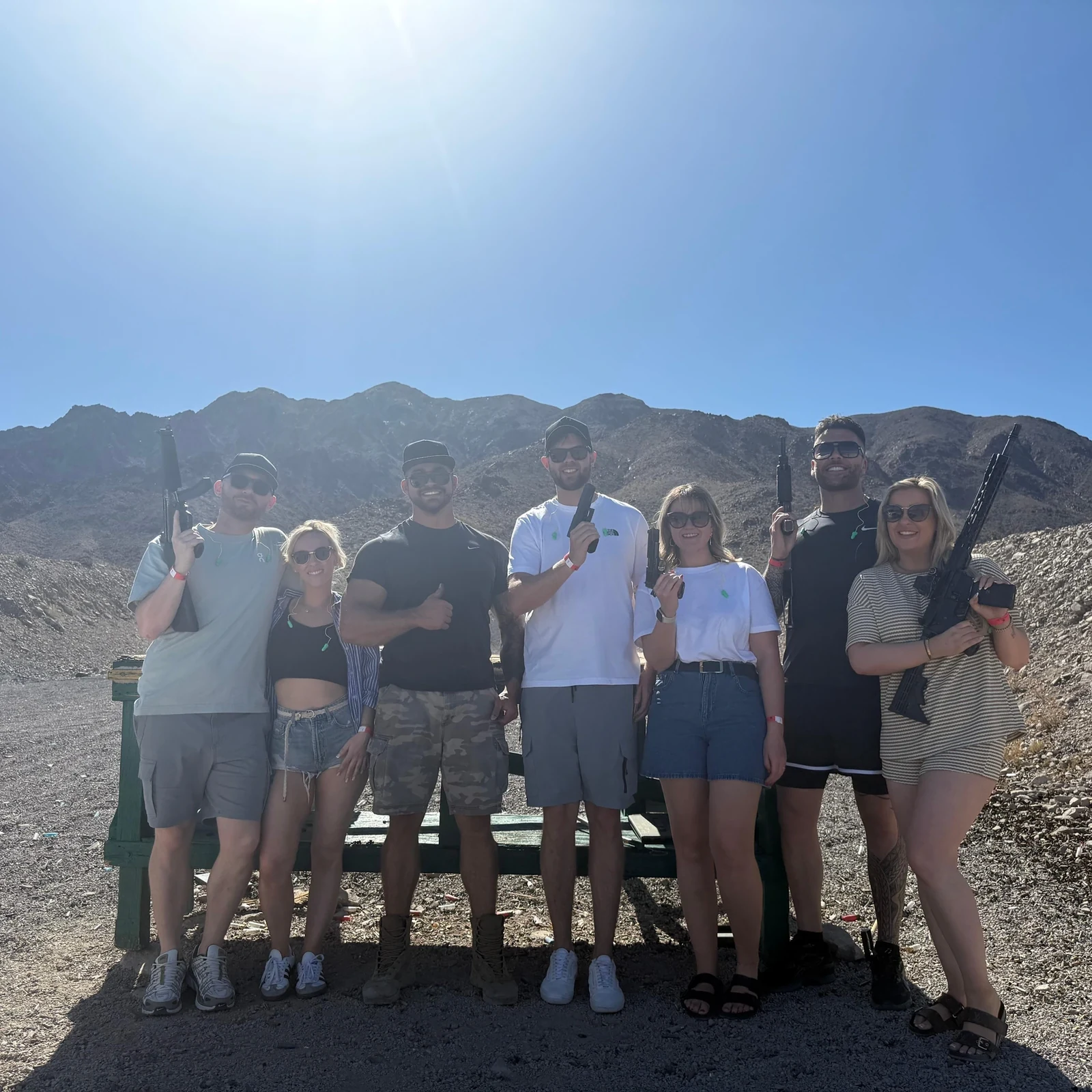 Las Vegas Machine Gun and Rifle Shooting with Shuttle