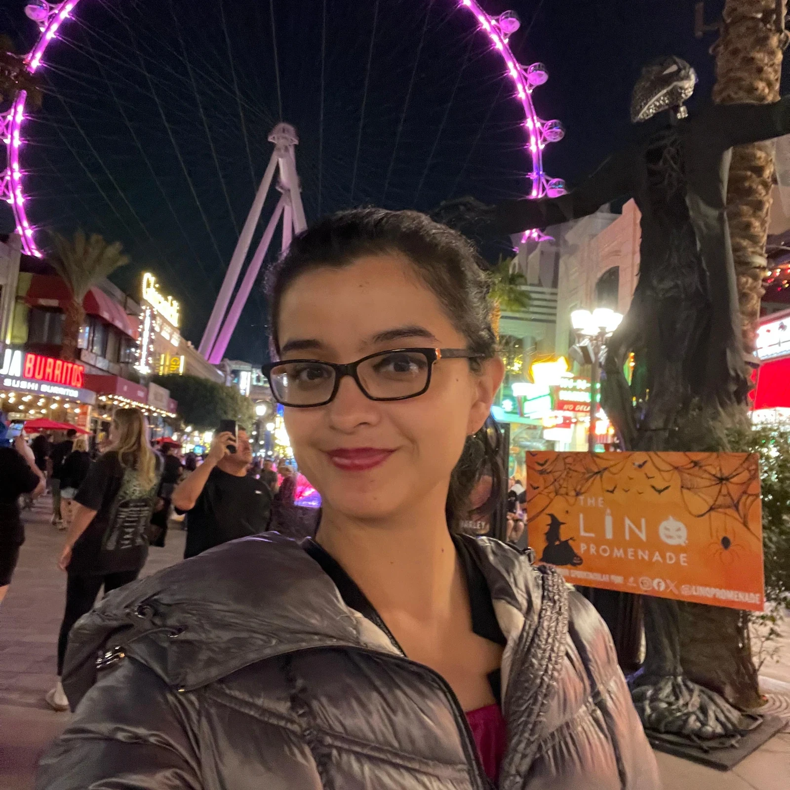 Tyrolienne FLY LINQ Las Vegas au-dessus de The LINQ Promenade