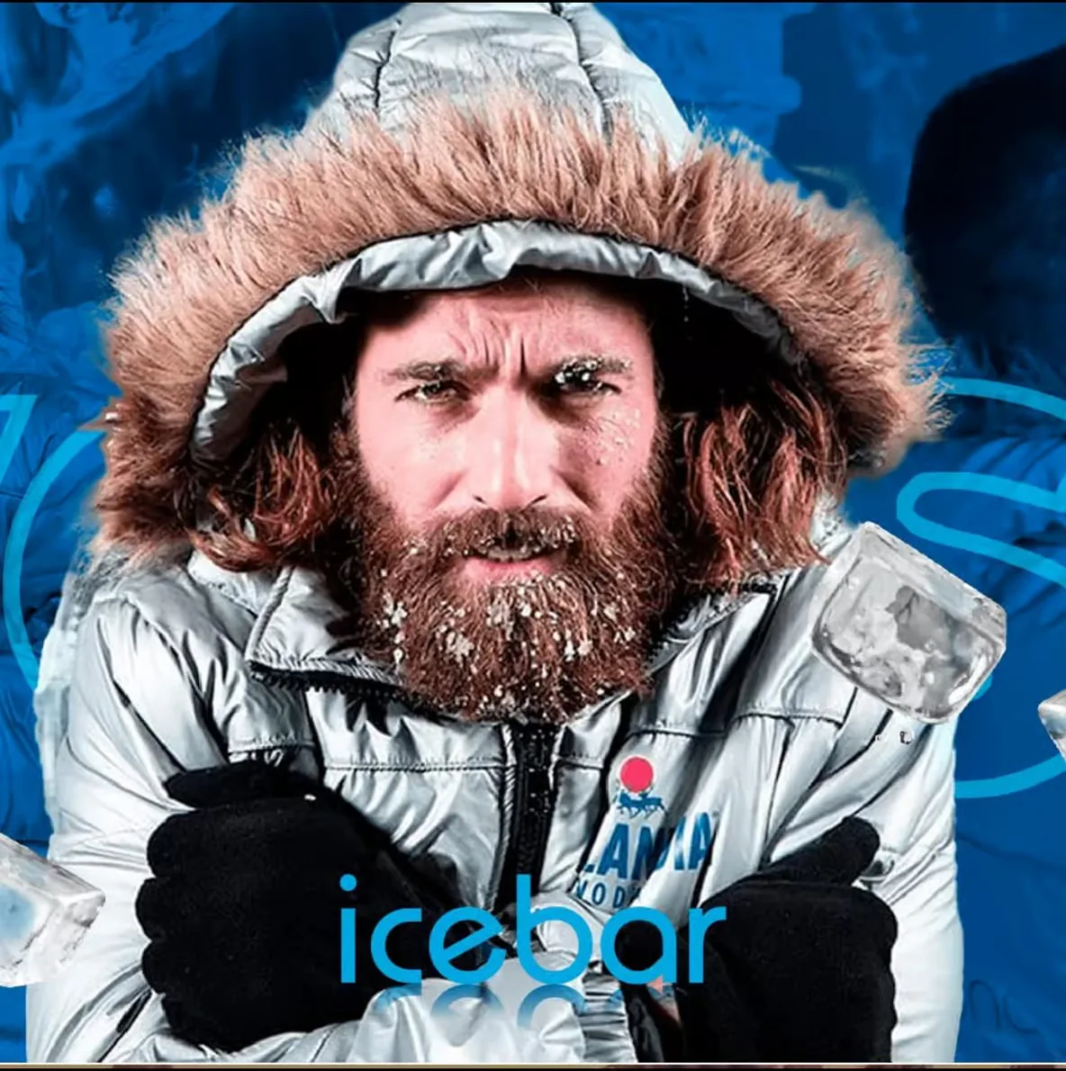 Icebarcelona: Eisbar Barcelona direkt am Strand