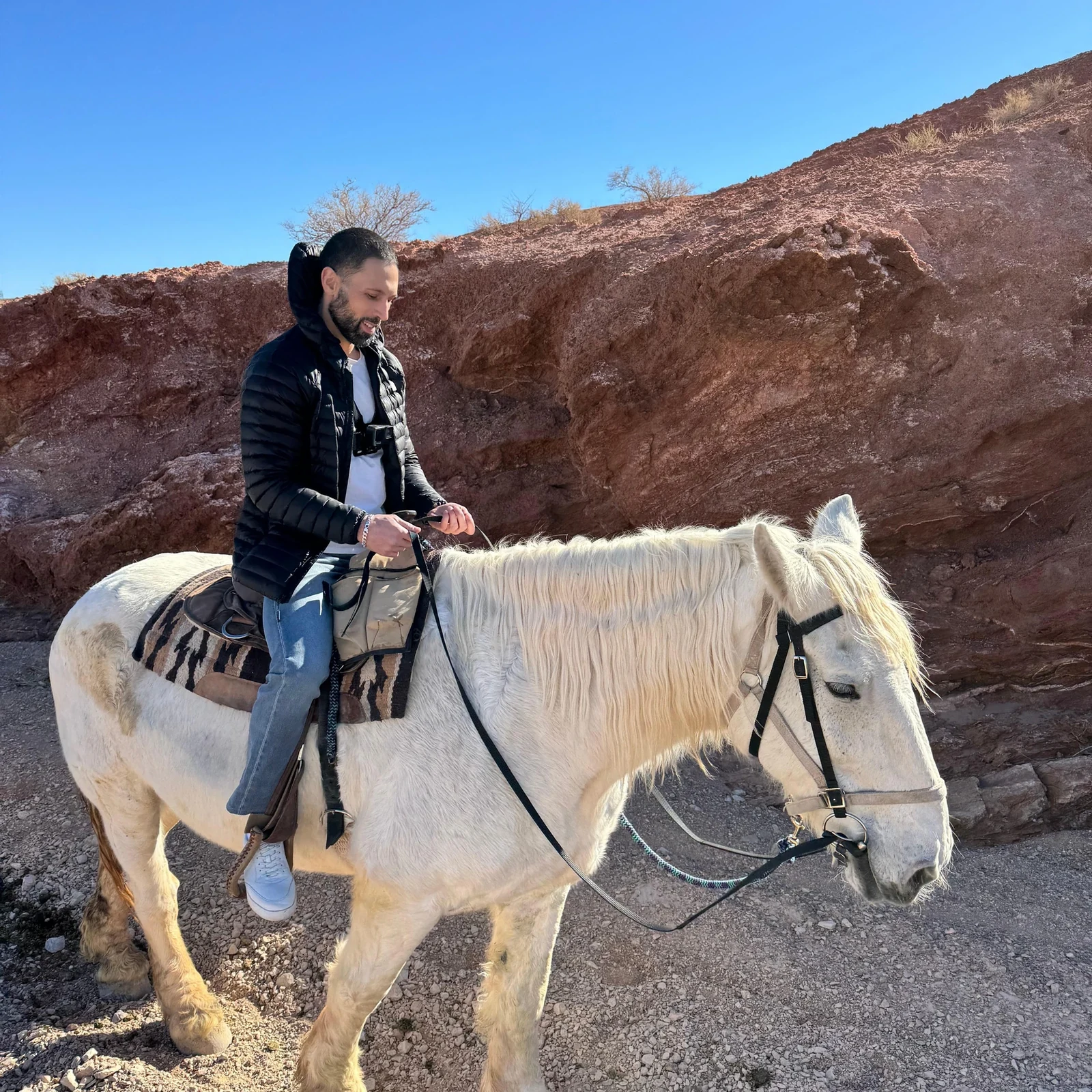 Paseo a caballo en Las Vegas por Rainbow Gardens y el desierto de Nevada