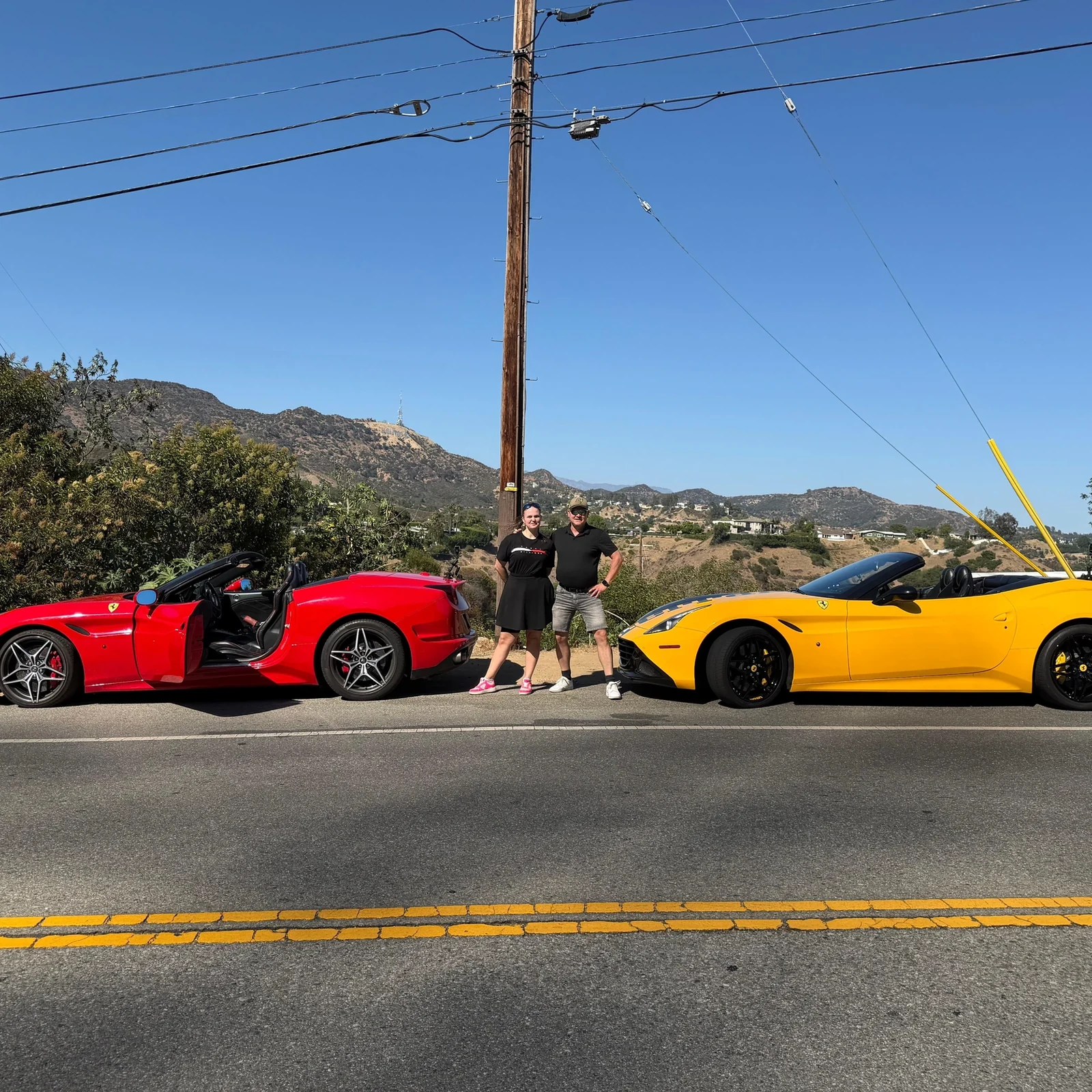 Tour en Ferrari por Hollywood en un Ferrari California T