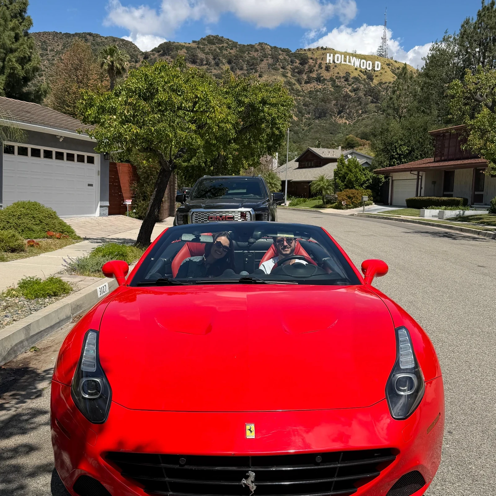 Ferrari-Tour durch Hollywood im Ferrari California T