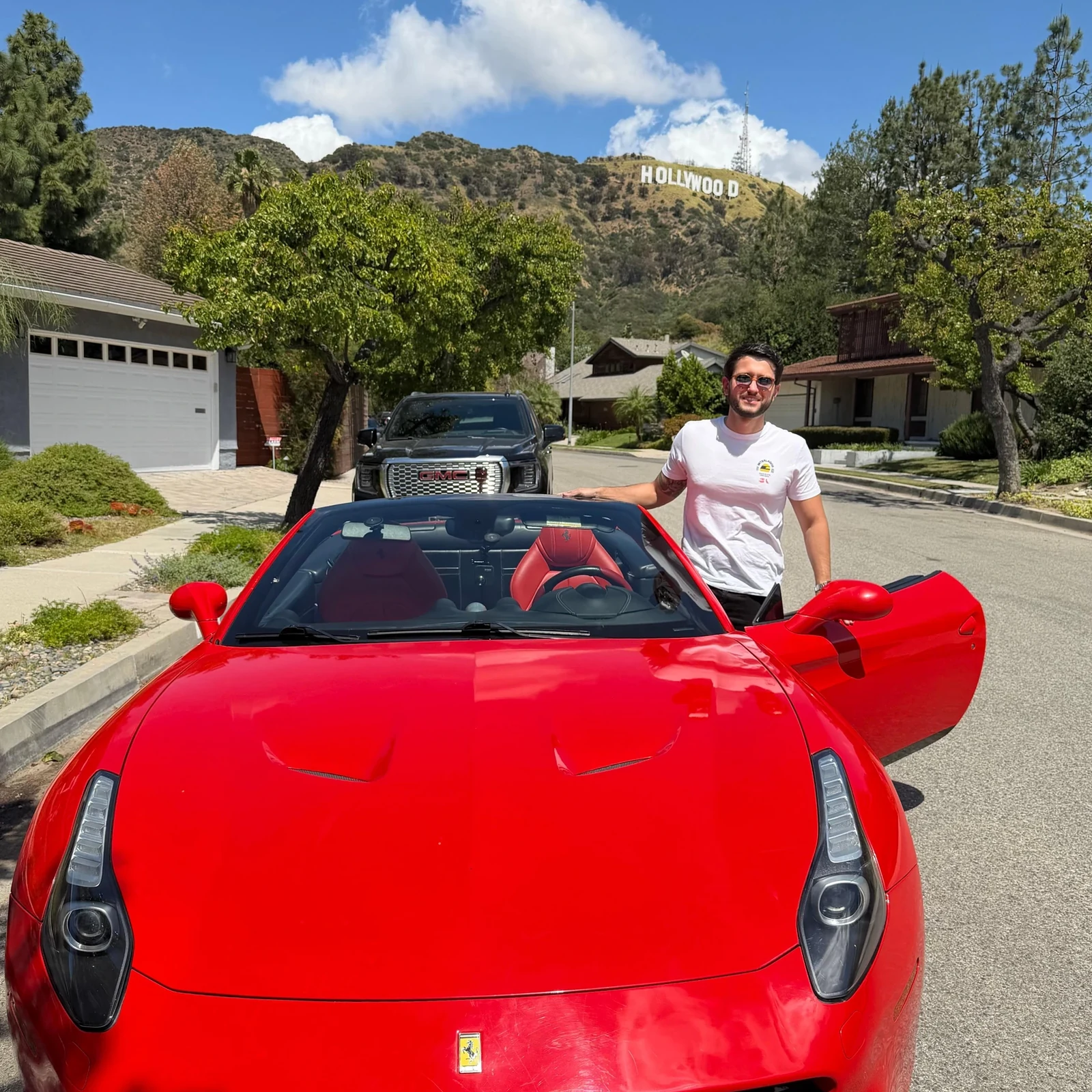 Ferrari-Tour durch Hollywood im Ferrari California T