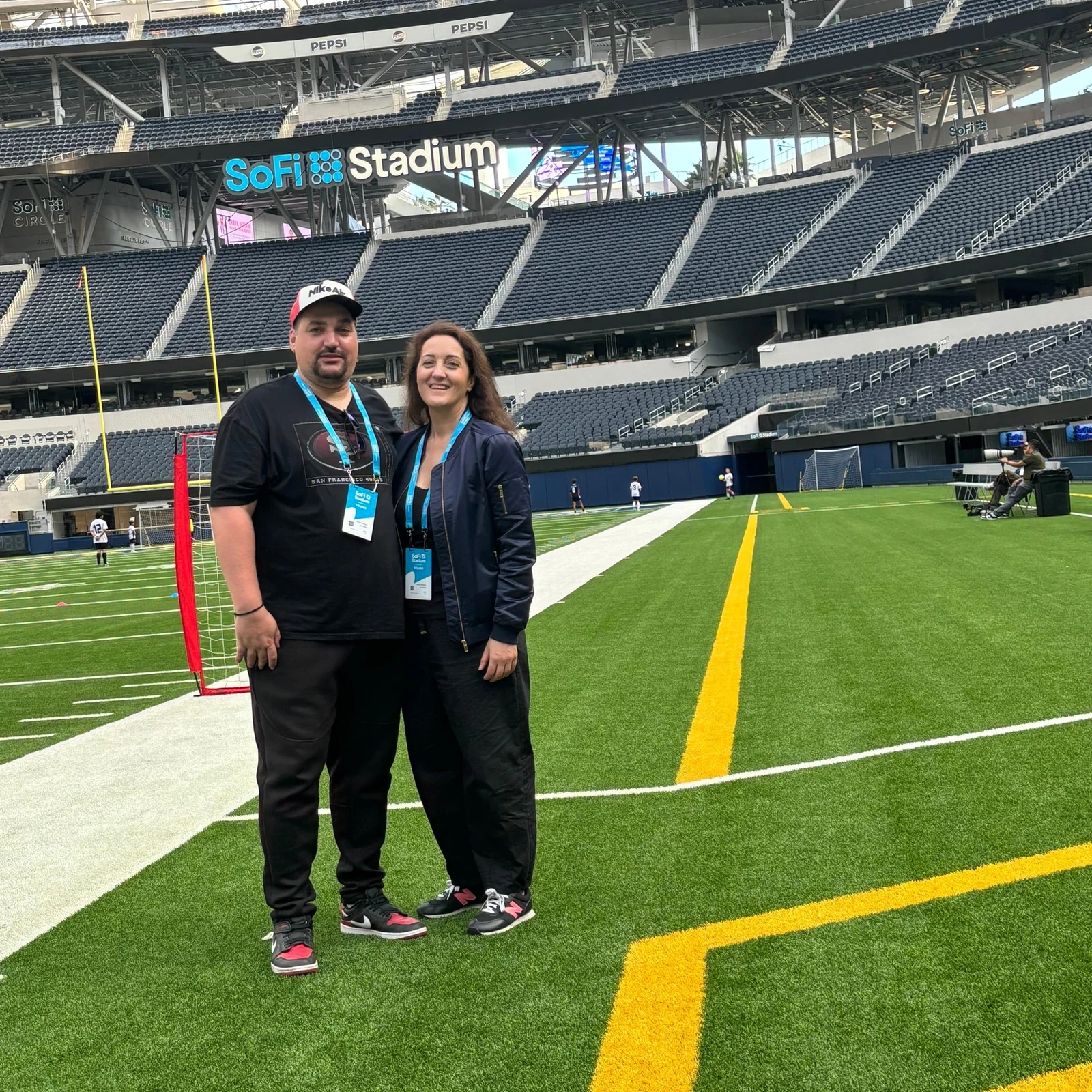 Visite du SoFi Stadium à Los Angeles et de ses coulisses
