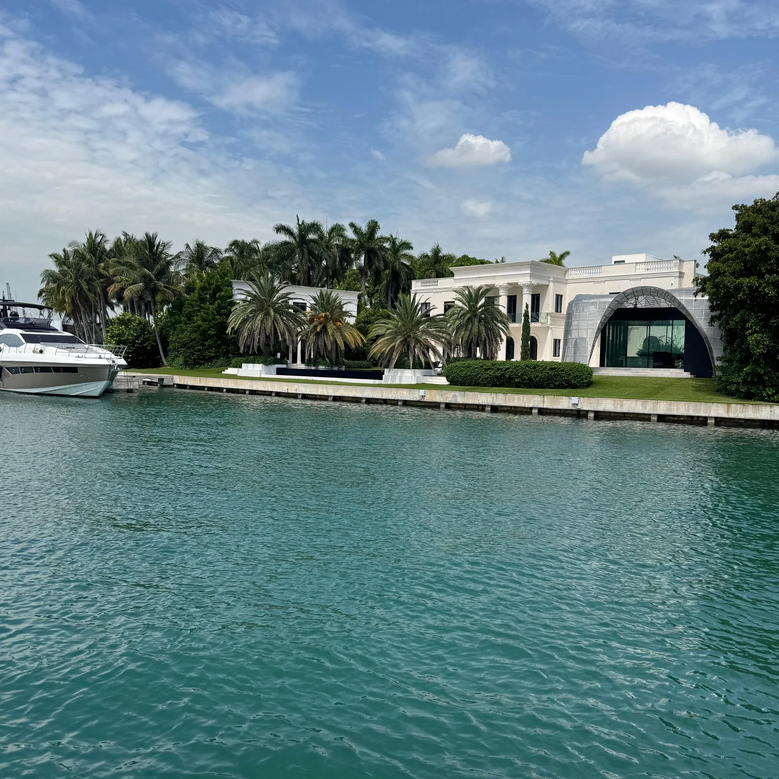Croisière à Biscayne Bay et maisons de célébrités à Miami
