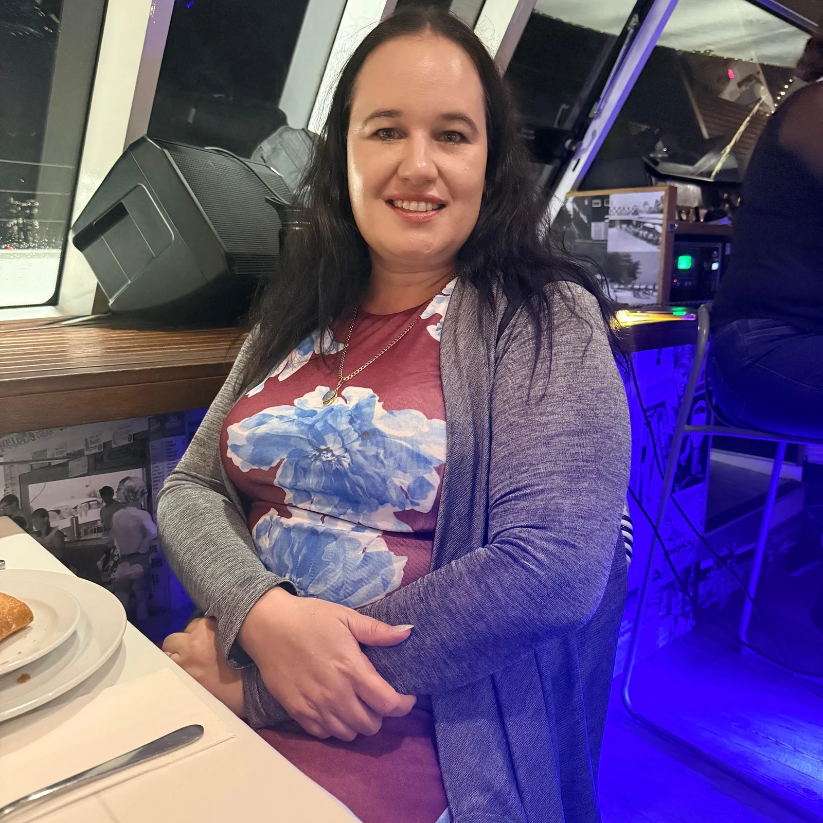 Surfers Paradise buffet dinner cruise with night skyline views