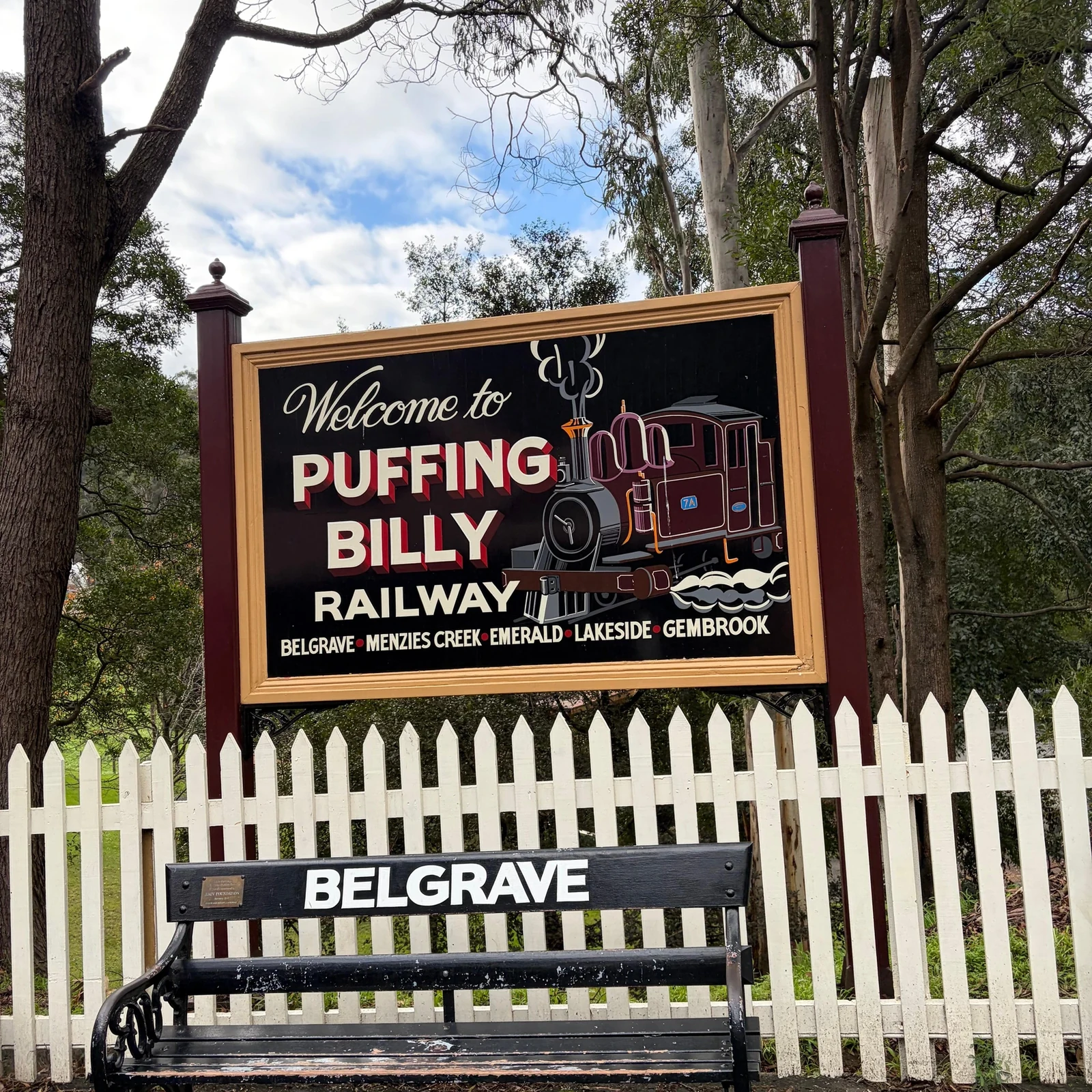 Puffing Billy und Healesville ab Melbourne an einem Tag