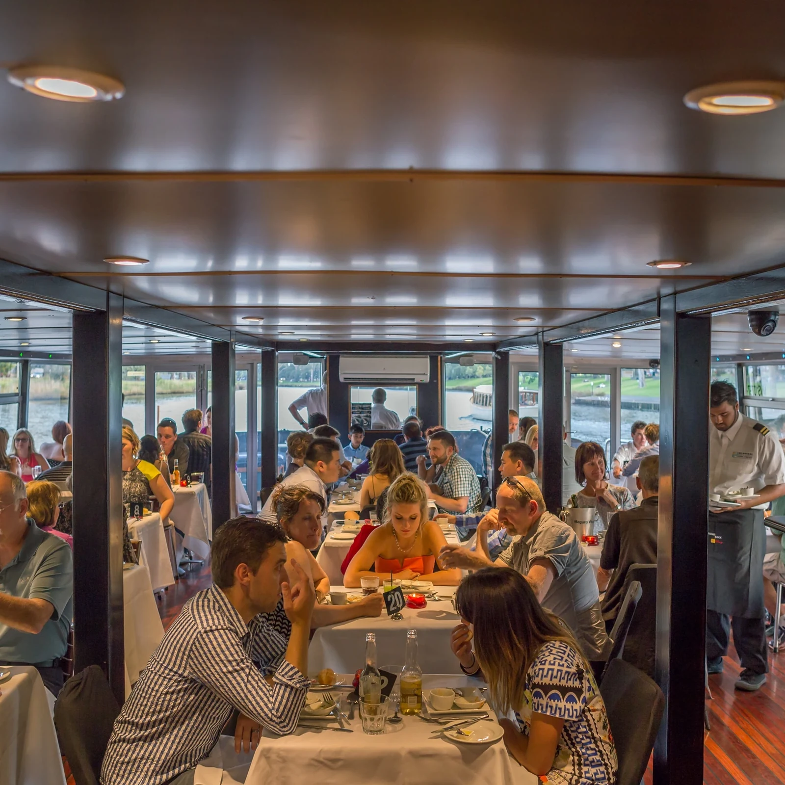 Croisière-dîner 4 plats sur la Yarra à Melbourne