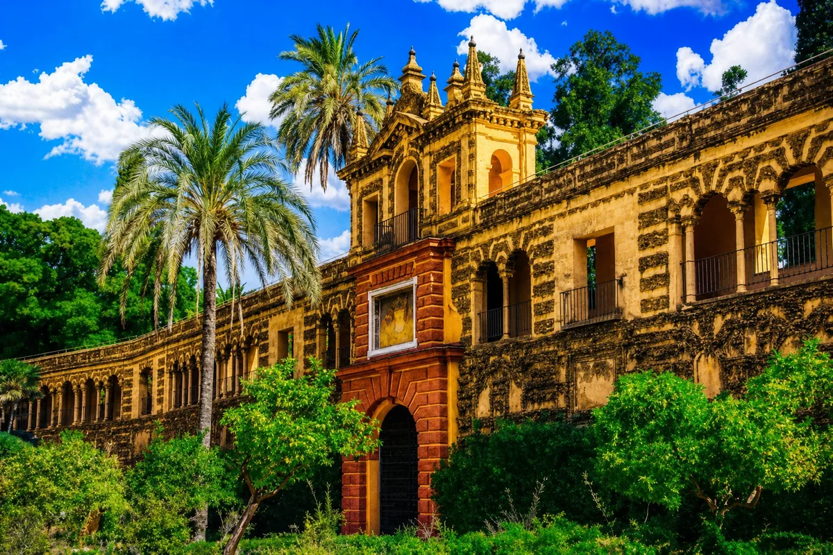 Real Alcázar Sevilla Eintritt für einen Besuch in deinem Tempo