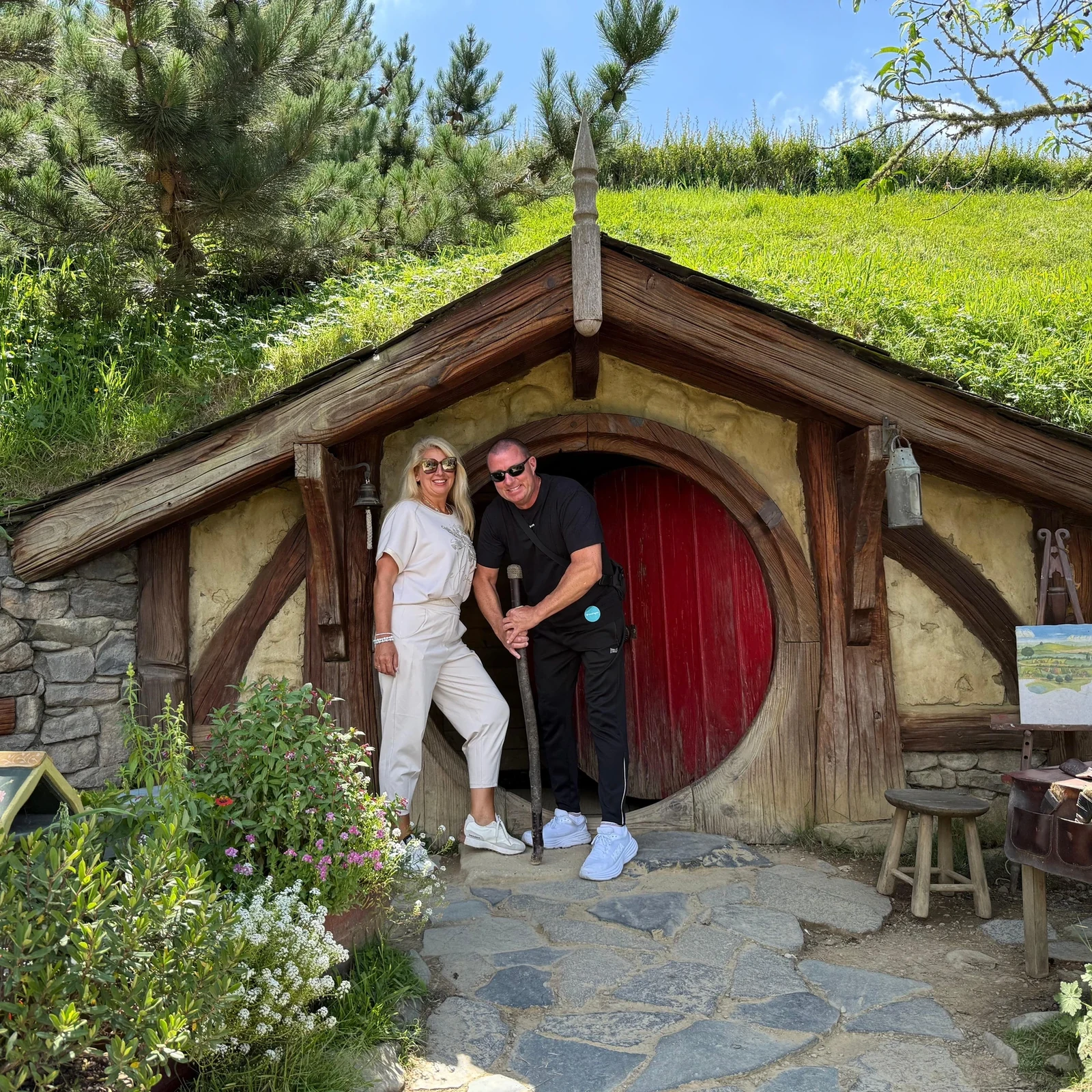 Waitomo et Hobbiton depuis Auckland en une journée
