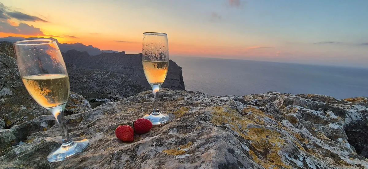 Excursión a Formentor al atardecer desde Alcudia con cava