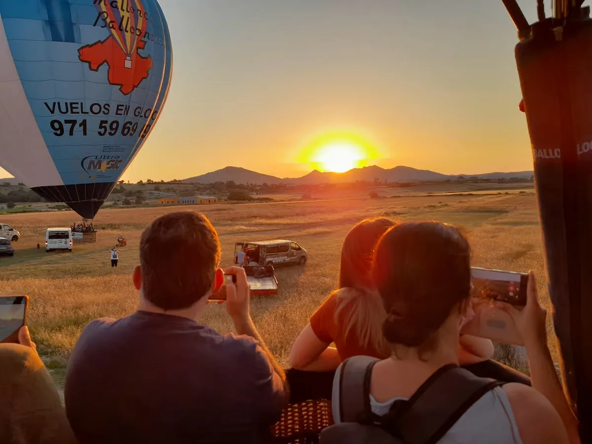 Heißluftballonfahrt auf Mallorca